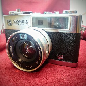 Q16【シャッターOK】YASHICA ELECTRO 35 GL レンズ固定式フィルム レンジファインダーカメラ ヤシカ エレクトロ LENS F:1.7 40mmの画像1