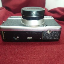 Q26【シャッターOK】FUJICA COMPACT35 コンパクトフィルムカメラ フジカ コンパクト LENS FUJINON F:2.8 38mm 昭和レトロ_画像7