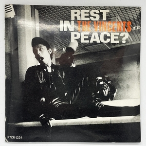 【 CD 】The VINCENTS Rest In Peace? ヴィンセンツ 荒井兼 ロカビリー Rockabilly Timers タイマーズ ガレージパンク Stranglers カバー