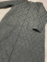 中綿　ジャケット　軽量　アウター　ロング丈　コート　羽織もの　ブラック　大きいサイズ_画像5