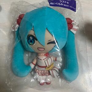 初音ミク　16th くじ ラスト賞　ぬいぐるみ 誕生日ケーキバージョン