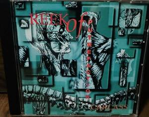 Carcass Reek of Putrefaction 1988年デスグラインドコア　napalm death repulsion general surgery