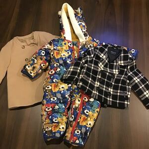  winter clothes set /3 point set / baby clothes 