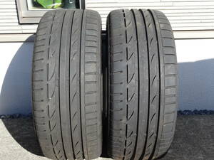 ②　245/40R19 245/40RF19 BS POTENZA S001 RFT ランフラット　ポテンザ　400R　純正外し　2022年製　2本セット　売り切り