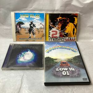 LOW IQ 01 CD3枚とDVD1枚まとめてセット　MASTERLOW 1.2 THAT'S THE WAY IT IS 中古品　メロコア　ロック ロウアイキュウ