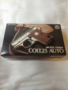 レア マルシン モデルガン コルトオート25 MARUSHIN NICKEL FINISH COLT.25 AUTO GUN ガスガン