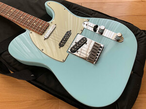 ★未使用 Fender Mexico Deluxe Nashville Telecaster Daphne Blue フェンダー メキシコ デラックス ナッシュビル テレキャスター 訳あり★