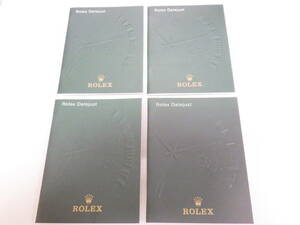 ROLEX ロレックス デイトジャスト冊子 2000年 イタリア語表記 4点　№2017