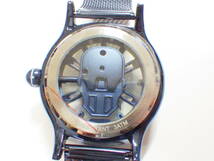 SONNEゾンネ ドクロ文字盤 メンズ腕時計 S162BU　№250_画像2