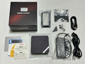 【超美品】Minisforum UM690 Win11Pro Ryzen9 6900HX RAM32GBSSD512GBミニPC