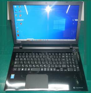 【正常動作品・入門用】東芝 Dynabook T75/TB Core i7-5500U 2.4G/8GB/新品500G-SSD/15インチ/OS：Win10/Office2019導入済【神奈川出荷】