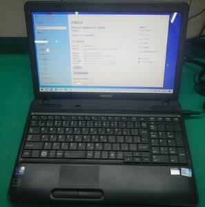 東芝 dynabook Ｂ350/22Ａ Win10導入済 CPU：Pentium P6100 2.00GHz メモリ：8GB HDD：1TB 画面：15.6型 訳あり品…。腕のある方どうぞ。