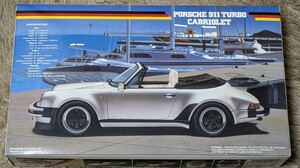 【フジミ 】1/24 ポルシェ 911 ターボ カブリオレ エンスージアストモデル 未組立・当時もの1989 PORSCHE 911 TURBO CABRIOLET