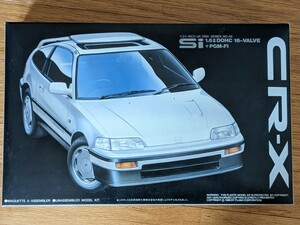 【フジミ】1/24 ホンダ CR-X Si 未組立・当時もの1989 インチアップ ディスク シリーズ No.49　