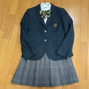 9 9 コスプレ衣装 冬 制服 上下セット ブレザー リボン付きブラウス スカート 岐阜工業