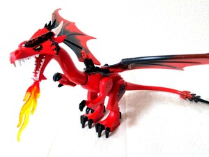 LEGO★正規品 レッドドラゴン ジャンボフィグ 同梱可能 レゴ お城シリーズ キャッスル キングダム 兵士 ナイト 騎士 甲冑 ドラゴン