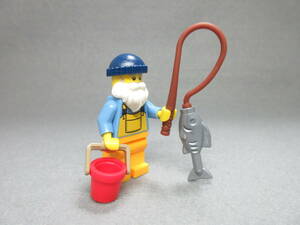 LEGO★45 正規品 釣り人 ミニフィグシリーズ3 同梱可能 レゴ minifigures series ミニフィギュア シリーズ 8803 魚 フィッシング 釣り