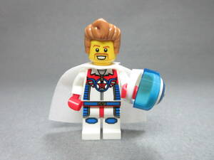 LEGO★49 正規品 ミスタースタントマン ミニフィグシリーズ7 同梱可 レゴ minifigures series ミニフィギュア シリーズ 8831 髪の毛 マント
