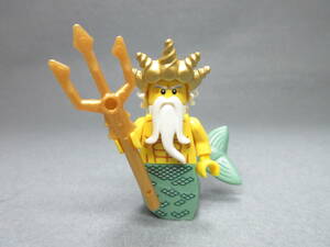 LEGO★115 正規品 ポセイドン 海の王様 ミニフィグシリーズ7 同梱可 レゴ minifigures series ミニフィギュア シリーズ 8831 ギリシャ 神話