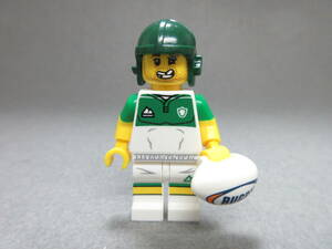 LEGO★ｍ34 正規品 ラガーマン ラグビー 選手 ミニフィグシリーズ19 同梱可能 レゴ minifigures series ミニフィギュア シリーズ アメフト