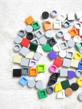 LEGO★5A 正規品 1×1 タイル プレート 100個 小さなパーツ 同梱可能 レゴ シティ タウン ドッツ デパート クリエイター エキスパート_画像2