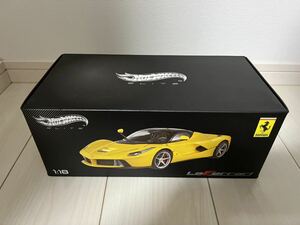 ホットウィール HotWheels 1/18 エリートシリーズ ラフェラーリ La Ferrari イエロー