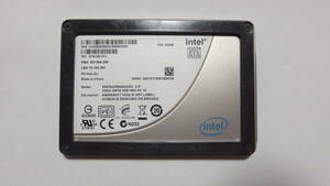 intel 2.5インチ 9.5mm厚 SATA2 接続 内蔵 SSD 40GB X25-V SSDSA2M040G2GC 動作品