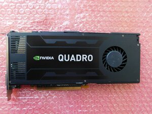 わけありジャンク扱い NVIDIA Quadro K4000 3GB PCI-Express x16 PCIE /各種ベンチ測定 動作写真あり