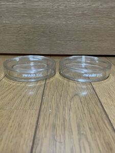 シャーレ☆2組☆IWAKI☆外径9.5cm☆中古☆割れ無☆クリックポスト☆ガラス☆理科☆実験☆保存容器☆培養☆食器☆容器☆食器☆インテリア