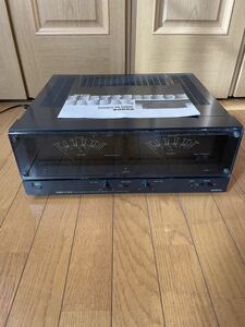 M-506R☆オンキョー ☆パワーアンプ☆ユースド☆実働品☆取説有☆220W☆140サイズ☆ONKYO☆パワーメーター