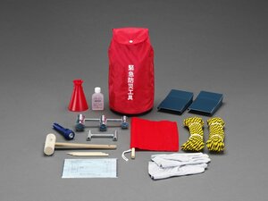 ESCO Инструменты предотвращения аварийных бедствий (для общего газа высокого давления) EA999LA Красный флаг Nippon Light Nylon Lope Утечка