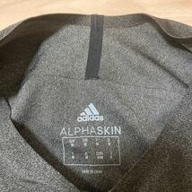 新品アディダス adidas メンズ 長袖コンプレッションインナー ALPHASKIN ELITEスリーストライプスロングスリーブシャツ DT4023 ランニング_画像5