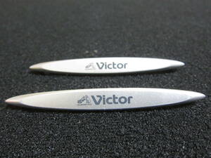 Victor 　ビクター　　スピーカー　　エンブレム　　　　9.2cm　 　　2個　　