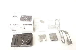 【美品】 パナソニック Panasonic LUMIX デジタルカメラ DC-TZ95D ブラック