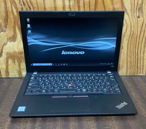 ★★高スペック 超高速 Lenovo Thinkpad X280/i5-8250U/メモリ16GB/SSD128GB/FULL HD/カメラ/Win10★★