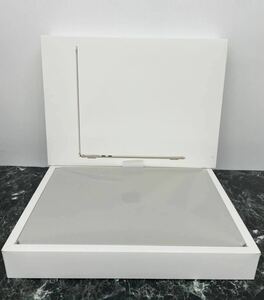 アップルApple MQKU3J/A 15インチMacBook Air 2023年モデル 8コアCPU 10コアGPU Apple M2チップ 256GB SSD スターライト