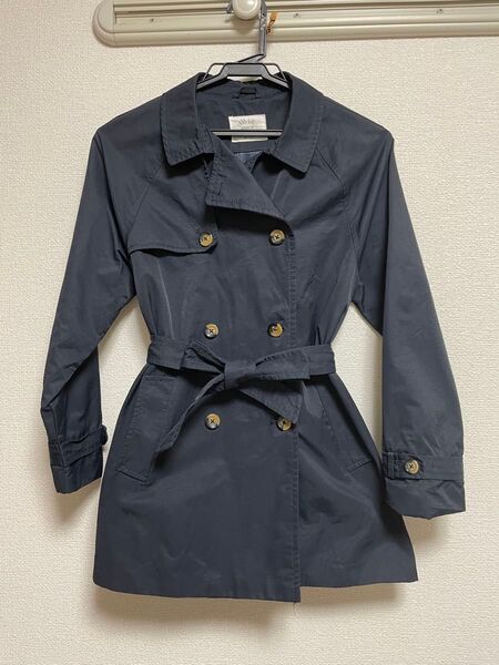 ZARA GIRLS トレンチコート 濃紺 11/12歳