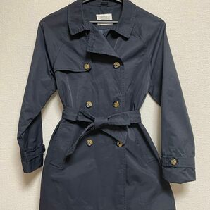 ZARA GIRLS トレンチコート　濃紺　11/12歳