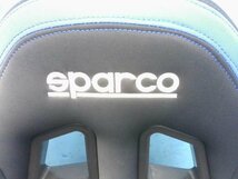 スパルコ　Sparco　セミバケットシート 運転席 CR-Z　ZF1外し　レール付 ベルトキャッチ付 布製 個人宅配送不可_画像2