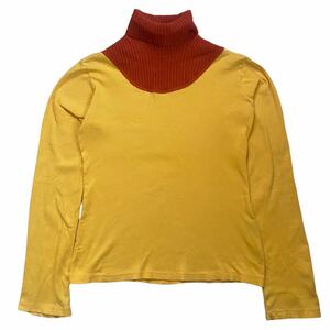 20471120 ♂ ♀knit switching shirt turtleneck archive beauty:beast fotus hyoma