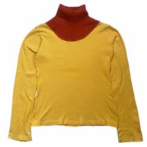 20471120 ♂ ♀knit switching shirt turtleneck archive beauty:beast fotus hyoma_画像1