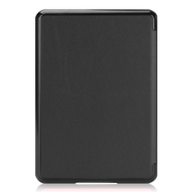 Amazon 第10世代 Kindle Paperwhite (2018) 専用 ケース カバー 薄型 軽量型 スタンド機能 高品質PUレザーケース ブラック_画像3