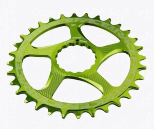 Race Face ダイレクトマウント Cinch ナローワイドチェーンリング 36T Green NW チェーンリング Cinch DM | Non Boost