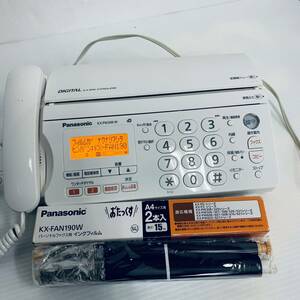 Panasonic パナソニック パーソナルファックス FAX KX-PW308DL 電話機 通電OK