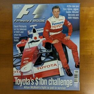 F1　Formula 1 MAGAZINE　2002.2　英語版　フォーミュラ1 マガジン 