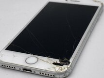 【中古・ジャンク】液晶画面割れ 背面パネル割れ 打痕 Apple iPhone 8 64GB au解除版SIMフリー シルバー NW利用制限〇 本体 A-62912_画像8