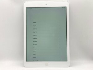 【中古・ジャンク】アクティベーションロック品 他 Apple iPad Air Wi-Fi+C 16GB SoftBank シルバー NW〇 本体 部品取り用 A-86282