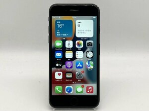 【中古・ジャンク】アウトカメラレンズ割れ Touch ID不良 Apple iPhone 7 128GB SIMフリー ジェットブラック NWー 本体 A-50355