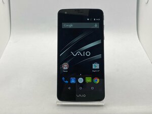 【中古・ジャンク】本体劣化 SONY VAIO Phone VA-10J SIMフリー ブラック NW利用制限ー 本体 A-48337