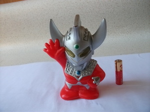 即決 非売品 希少 レア 当時物 1998 ウルトラマンタロウ（ウルトラマン）貯金箱 バンプレストフイギュア ソフビ 昭和レトロ ビンテージ